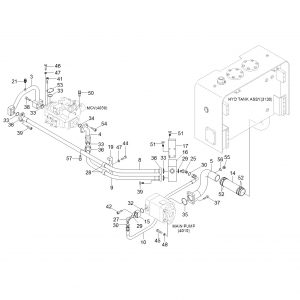 MAIN HYDRAULIC PIPING 1 