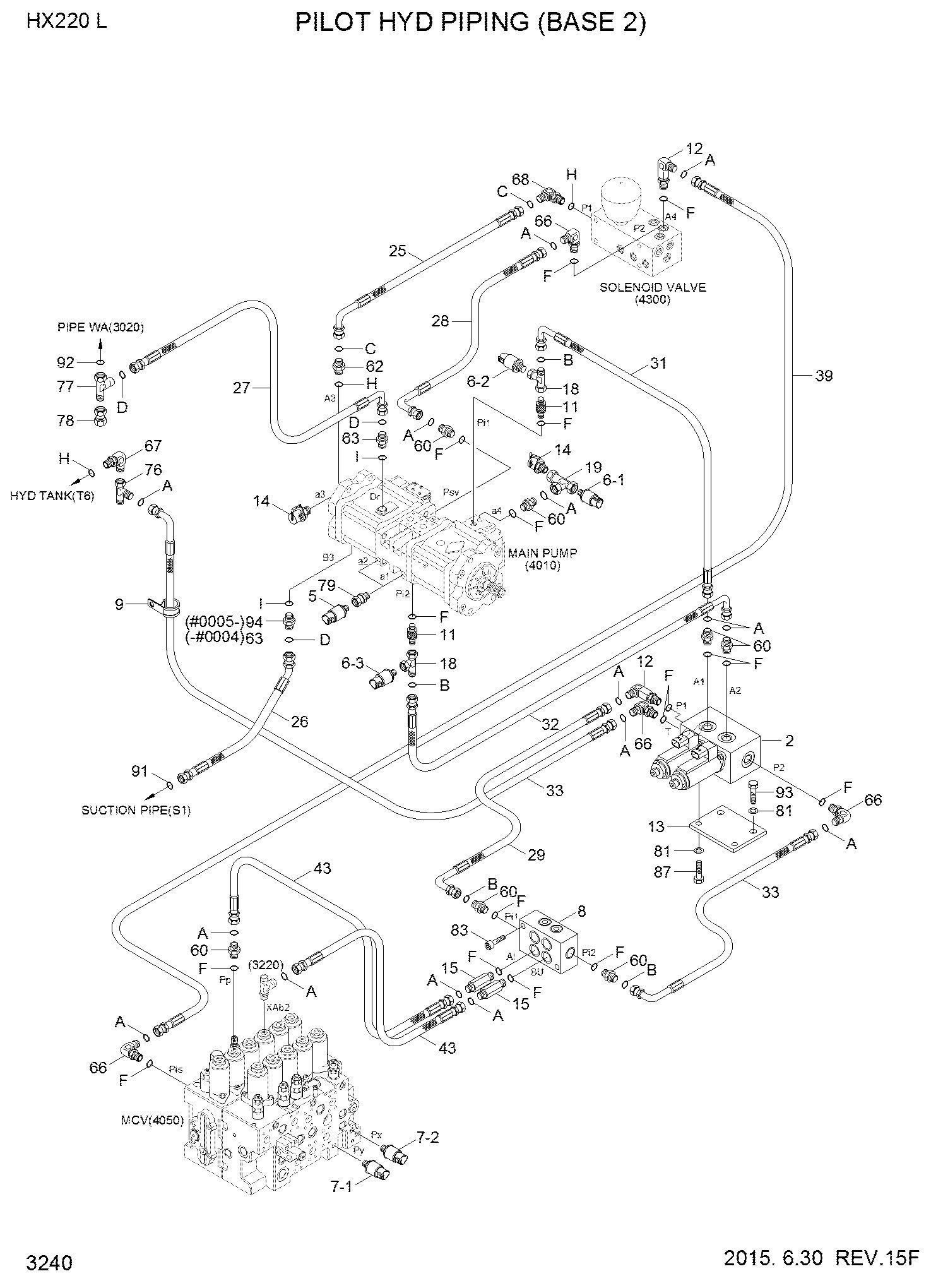 РВД HYUNDAI X400-042026