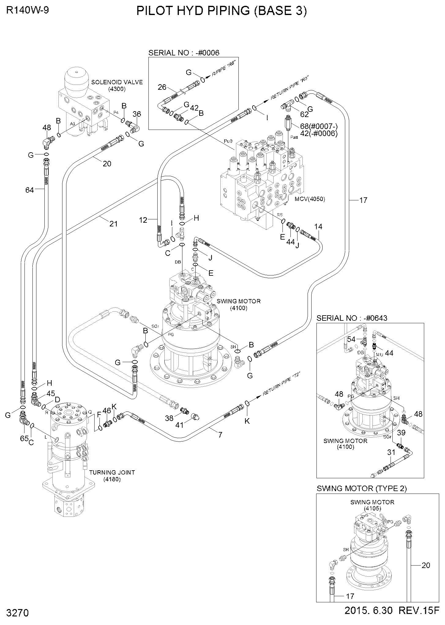 РВД HYUNDAI X400-042043