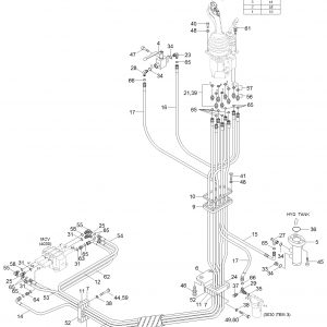 РВД HYUNDAI X400-042048 