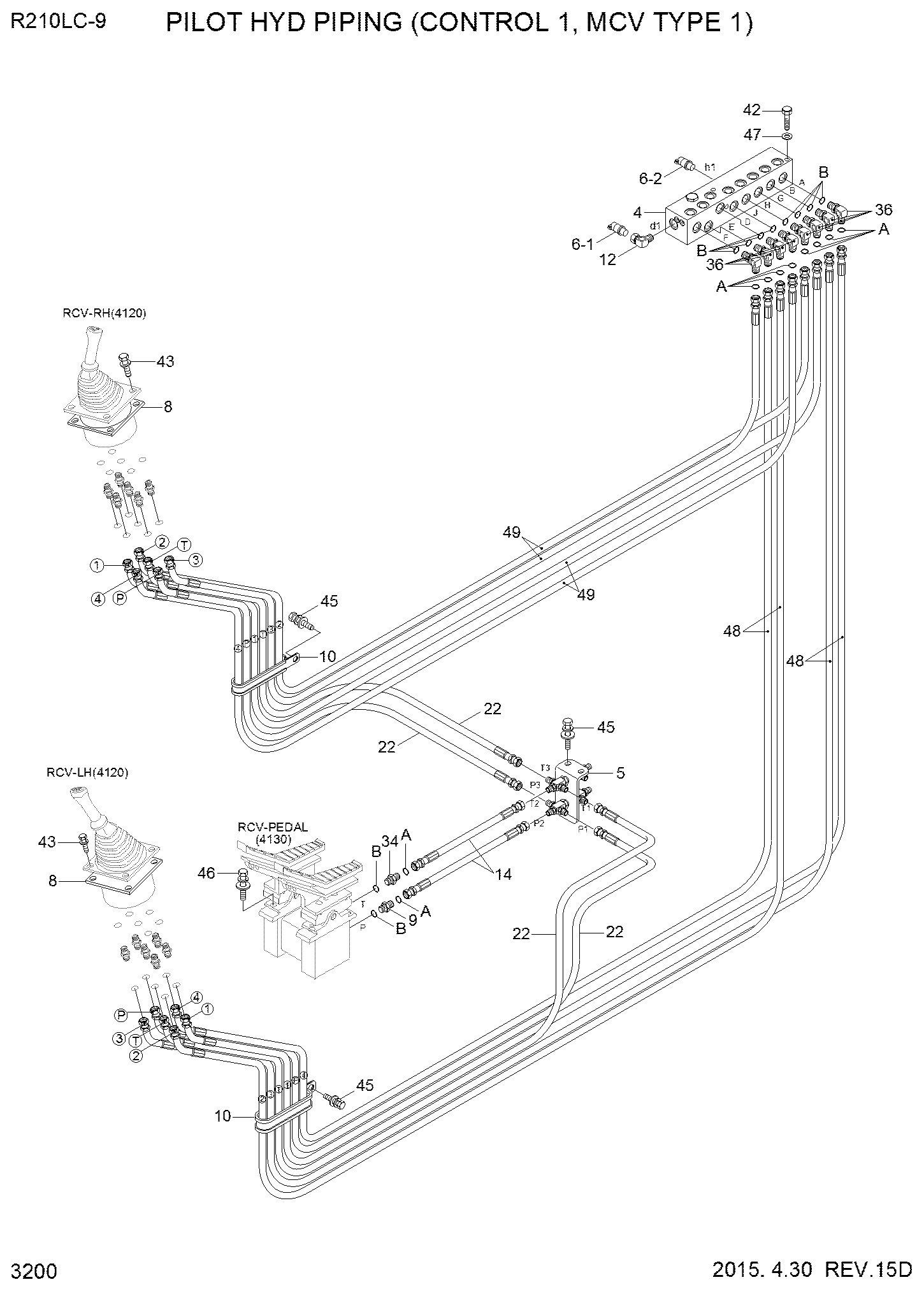 РВД HYUNDAI X410-042046