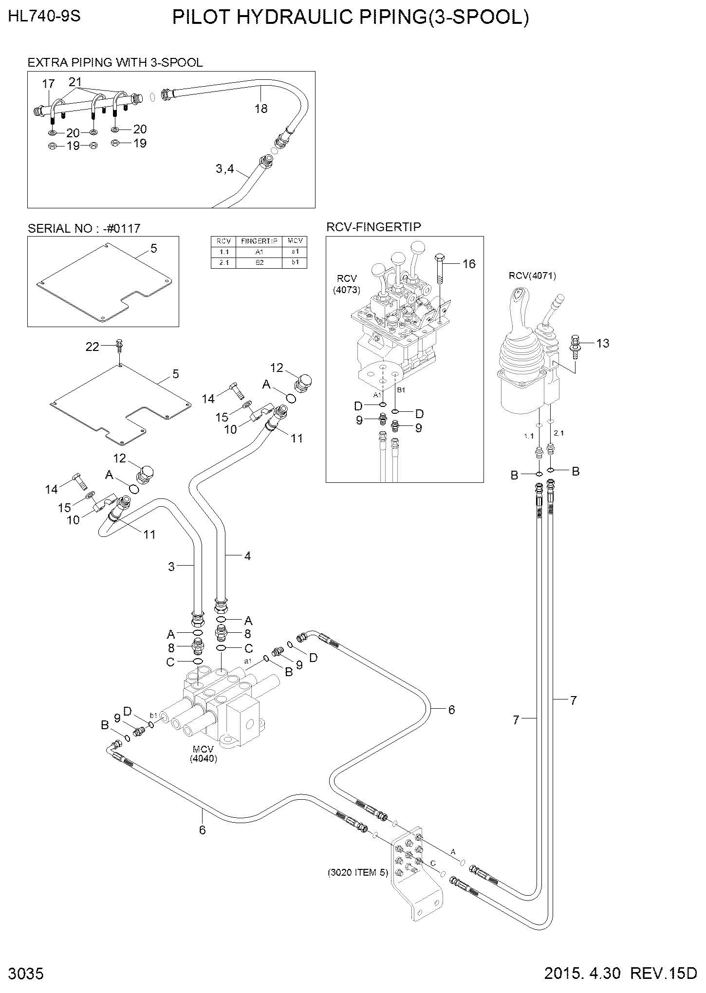 РВД HYUNDAI X420-042019