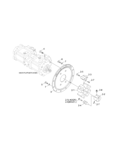 МУФТА ГЛАВНОГО ГИДРОНАСОСА HYUNDAI 11EM-12030 