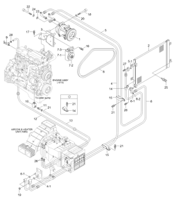 РЕМЕНЬ КОНДИЦИОНЕРА HYUNDAI 11N6-90250 