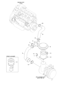 ПАТРУБОК HYUNDAI 11QA-24030 