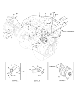 ЭЛЕКТРОПРОВОДКА ДВИГАТЕЛЯ HYUNDAI 21NB-40022 