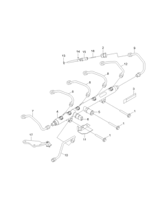 ТРУБКА ТОПЛИВНАЯ HYUNDAI 3964144 