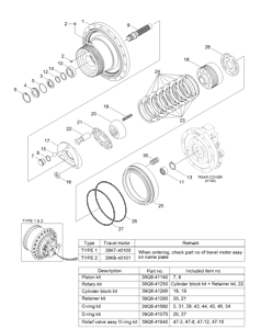 УПЛОТНЕНИЕ HYUNDAI 39Q8-41120 