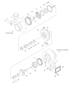 ТУРБОКОМПРЕССОР HYUNDAI 4024967 