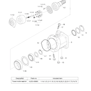УЗЕЛ КАЧАЮЩИЙ HYUNDAI XJDD-00109 