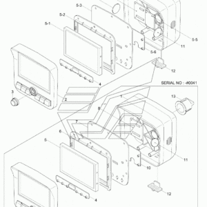 МОНИТОР В СБОРЕ HYUNDAI 21Q6-30104 