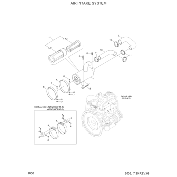 Фильтр воздушный F14750011A-A